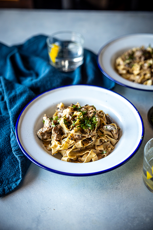 Slow Cooker Beef Stroganoff Dump Bag | DonalSkehan.com